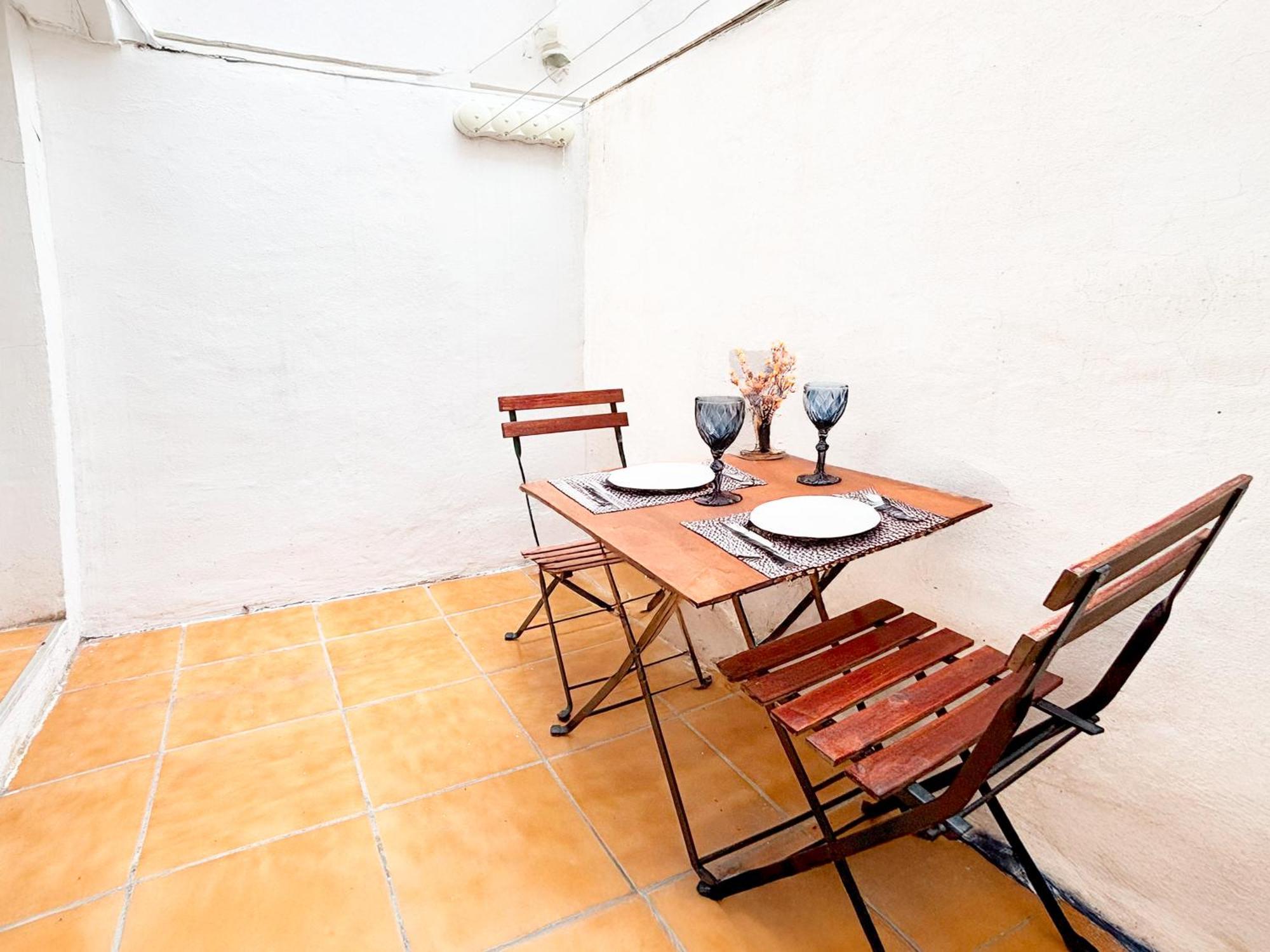 Ferienwohnung Luminoso, Con Patio Y Buena Zona Madrid Exterior foto